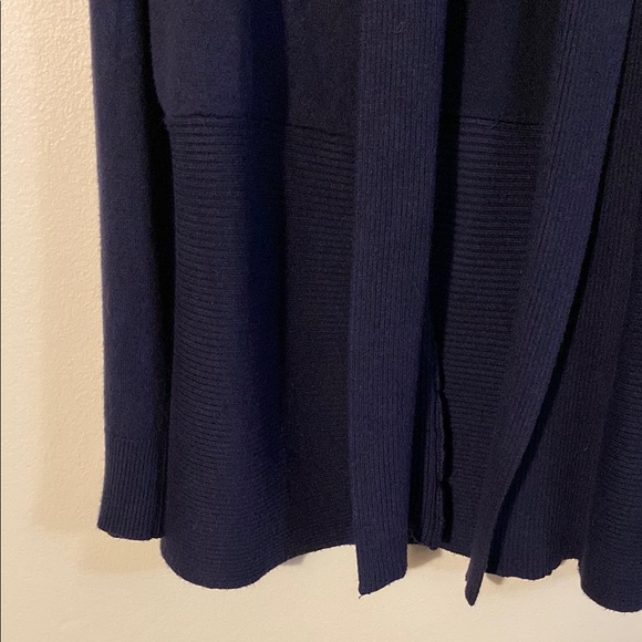 Retrology Dark Navy Blue Cardigan Sweater Lightweight Relaxed Style - Picture 6 of 6